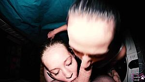 Two Hot Teens Suck Huge Cocks Together In Steamy Bathroom Oral Threesome Action