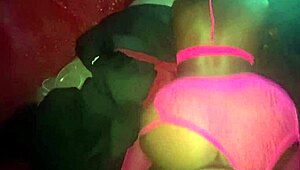 Ever wonder what first-time box payer in stockings gets up to? 😏