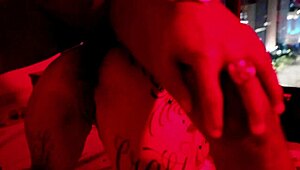 watch hot tattooed alt girl try big black cock first time??