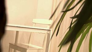 Office babe craves colleague's cock after hours blowjob?