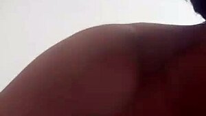 peruvian babe fingers herself wildly with horny urges