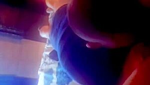 hey bull watch this hotwife suck your thick cock while teasing her big tits