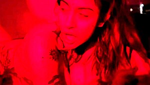 watch hot tattooed alt girl try big black cock first time??