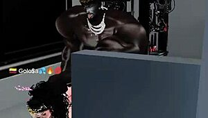 colombiana culona begs me to wreck her fat ass doggystyle