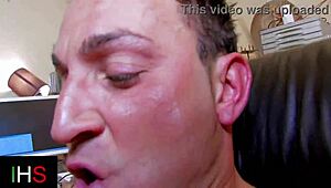 Sexy Blonde Takes Cock Deep In Pussy And Tight Ass