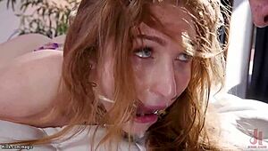 stepdad pounds teen 18+ while wife watches the kinky fuck