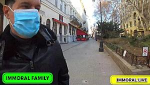 taylee woods czech brunette threesome in budapest