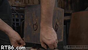 beautiful babe's sweet nipples get painful brutal femdom sucking and hardcore 😈🔥