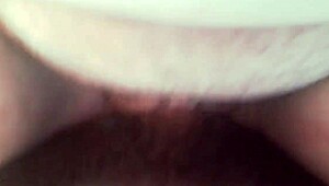 Vintage Vibe Pussy Teased by Buzzing Vibrator Toy in Retro Blue Film