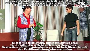 ugly saggy cleaning lady joins german mature couple for ffm threesome!