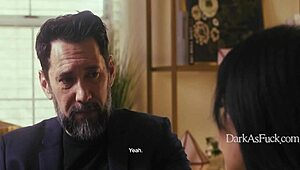 Petite Filipina Blackmailed into Bent Over Anal with Family Butler or Go Broke