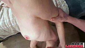 check out blonde goddess kay lovely... her big pussy lips and clit get wrecked doggystyle