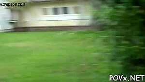 a barely legal teen seduces into dirty hardcore pov fuck