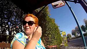 Exposing my bbw hairy bush big ass nude public beach thrill