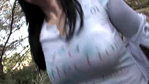 horny brunette mommy crave big cock now?