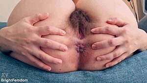 i know you crave licking my hairy asshole while you stroke - brightfemdom