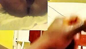 sexyjayla254 sensual ass wiggle back front big cock cumshot close-up explosion