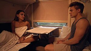 Finally smashed my friend's hot mom doggystyle quickie on train 🚂💦😈