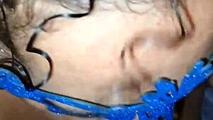 bbw latina mature pov blowjob and ass worship humiliation