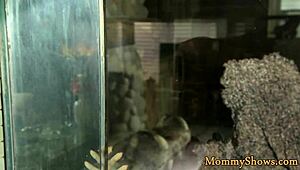 Busty Milf Scissors Stepteen Pussy In Heat