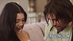 what if hot brunette doctor rides stepbrother in hospital