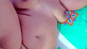 Colombian University Teacher Gets Pussy And Mouth Filled With Cum From Dildo Face Fucking And Squirting