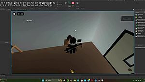 oh man, those big tits in roblox anims got me... ugh