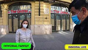 taylee woods czech brunette threesome in budapest