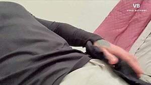 i catch my son's tall athletic latina friend sniffing panties and teach her a sexy roleplay lesson