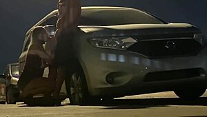 caught pregnant wife moaning from public anal pounding bent over with dirty talk