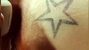 Pussy And Shaved Asshole Teasing By Horny Tattooed BBW Slut Girlfriend