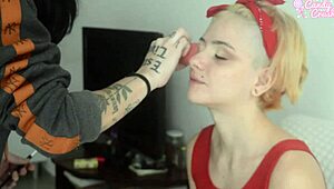 Peek Behind the Scenes as Step Sisters Tease with BBC Anal Fun