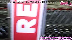 German blonde teen slut screams in public anal pov ass to mouth