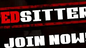 Babysitter's boss rams monster cock deep into teen pussy during intense threesome lesson