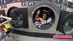 Laundering Her Naughty Thoughts in Outdoor POV Ride