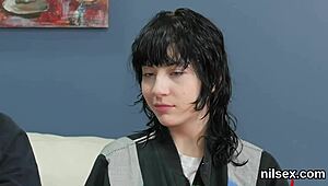 Insane cutie gets her tight asshole wrecked in extreme BDSM therapy!