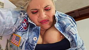 damn this latina blonde needs more cock deep in her juicy ass 🍑💦