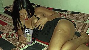 colombian hottie sends vagina pics to her man n he shows up to dominate n fuck her big ass