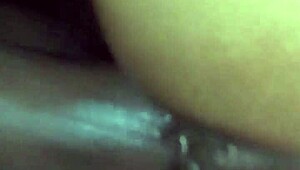 bold wife bends over doggystyle exposing stockings fully