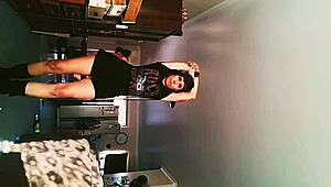 Sexy tattooed MILFs tease in amateur compilation