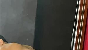 brazilian dude playin rough with his thick monster cock in tight ass