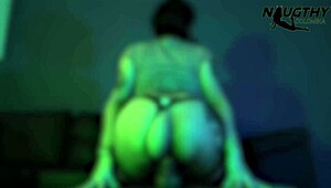 Skinny Colombian teen whore begs for delicious black cock deep in her tight pussy