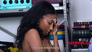 cop, you punishing this burglar ebony pussy bent over rough?