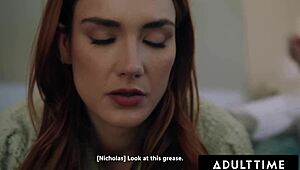 Siri dahl and ana foxxx submit to dom husband in rough 3-way ass licking ride