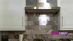 Caught you staring stepsis! Feel my petite tits and fuck me now?!