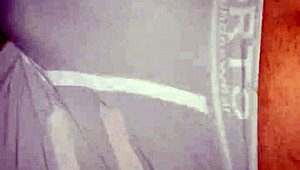 My cock throbs hard in these tight shorts outdoors