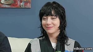 Insane cutie gets her tight asshole wrecked in extreme BDSM therapy!