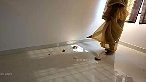 Indian Maid Teases Devar with Playful Touches