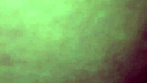 Wife Stuffs Pussy with Cock and Glass Dildo