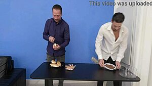 julia north degraded in 5on1 dp anal gaping with pee squirt creampie and ass to mouth